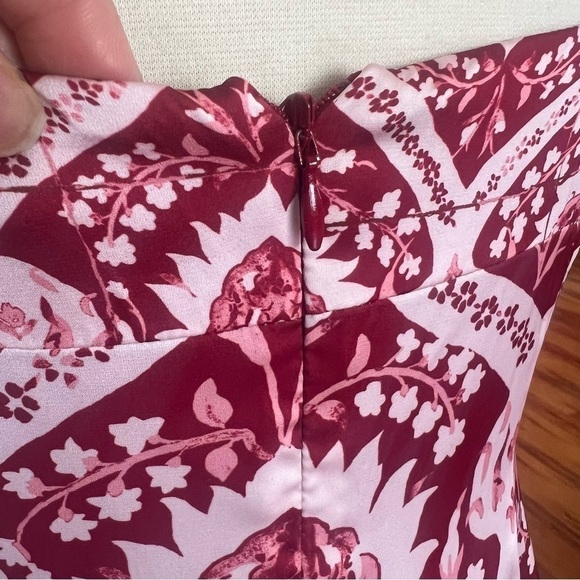 AMUR Krista Scarf Asymmetrical Dress Size 8 - Picture 10 of 12